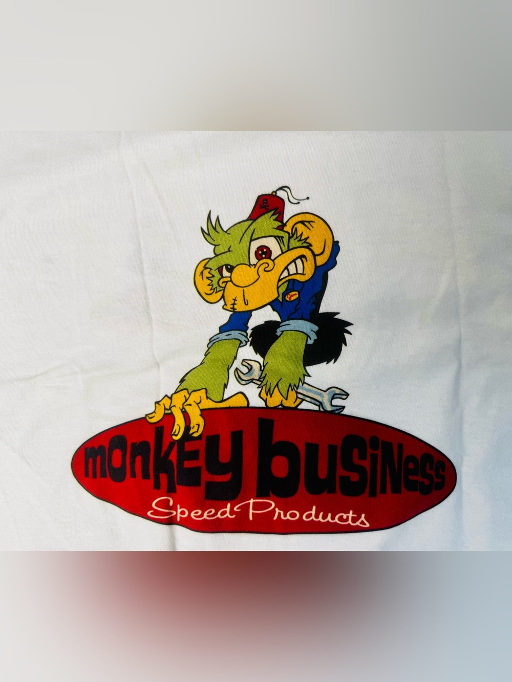 Nib Monkey business speed products hot rod rat rod new in bag kustom kulture men